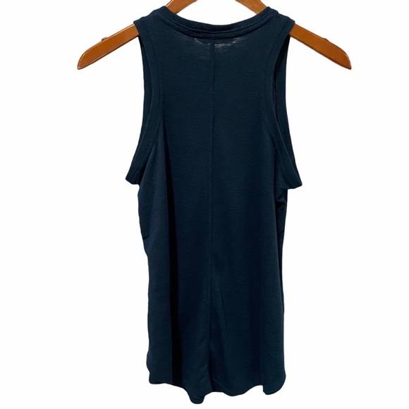 Athleta Polyester Modal Blue Sleeveless Top Small - Picture 3 of 6